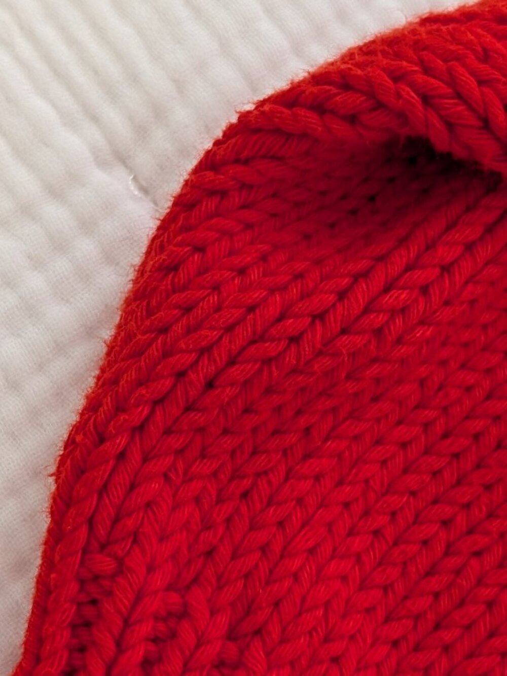 Babaa No. 16 Cardigan in Summer Flame (Red) - Picture 12 of 16